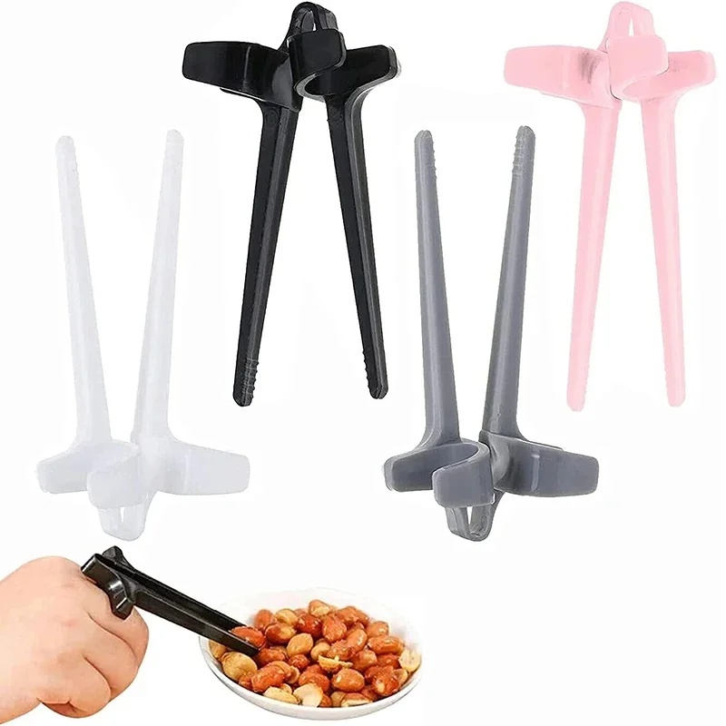 Snacks Food Video - 1PC Lazy Fingers Chopsticks - Hands-Free