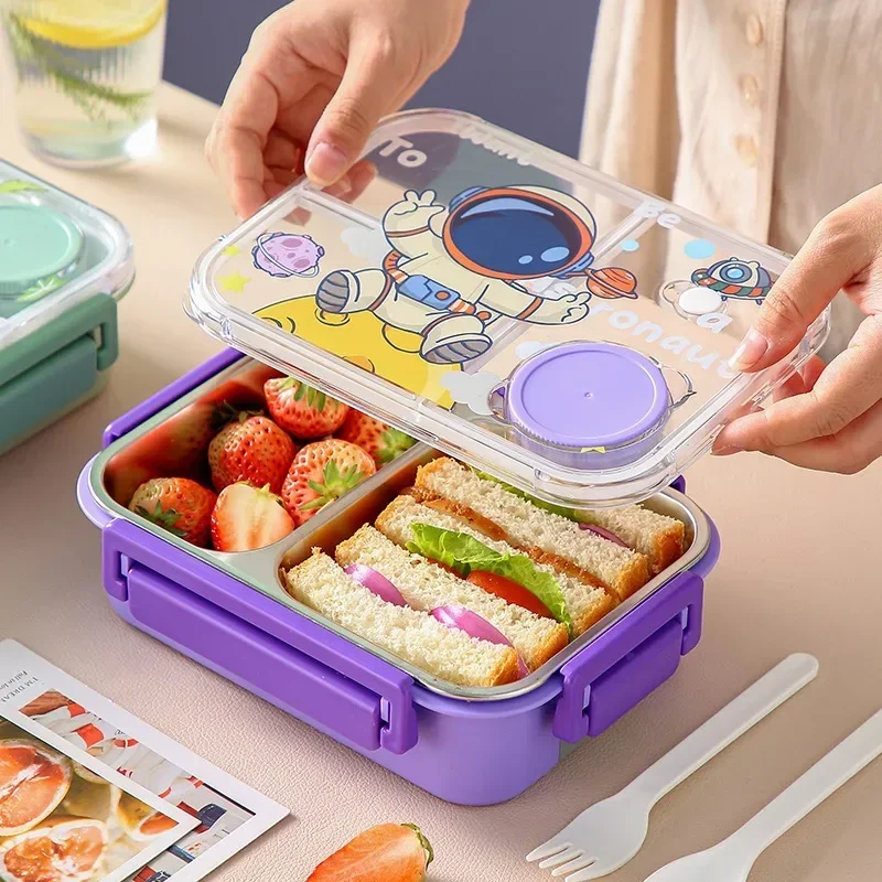 Unicorn Cartoon Bento Lunch Bo - огляд і ціна Snacks Food Warmer