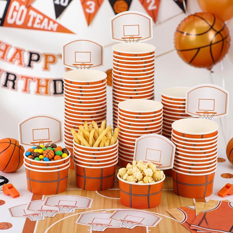 6 PCS Basketball Snack Bowls F - огляд і ціна Food Snacks For Kids Party