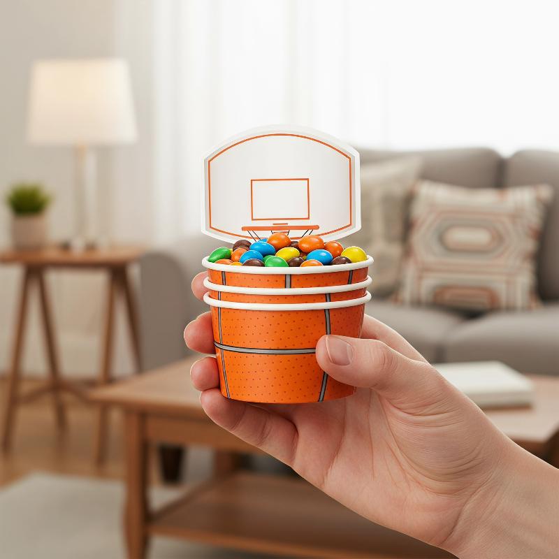 6 PCS Basketball Snack Bowls F - огляд і ціна Food Snacks For Kids Party