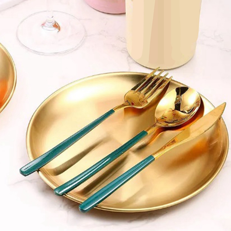 Stainless Steel Round Plate Ca - огляд і ціна Food & Snacks Pdf