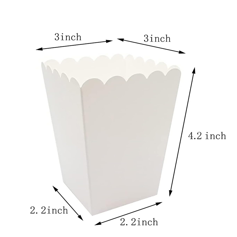 12pcs Paper Candy Cartons Popc - огляд і ціна Food Snacks For Kids Party