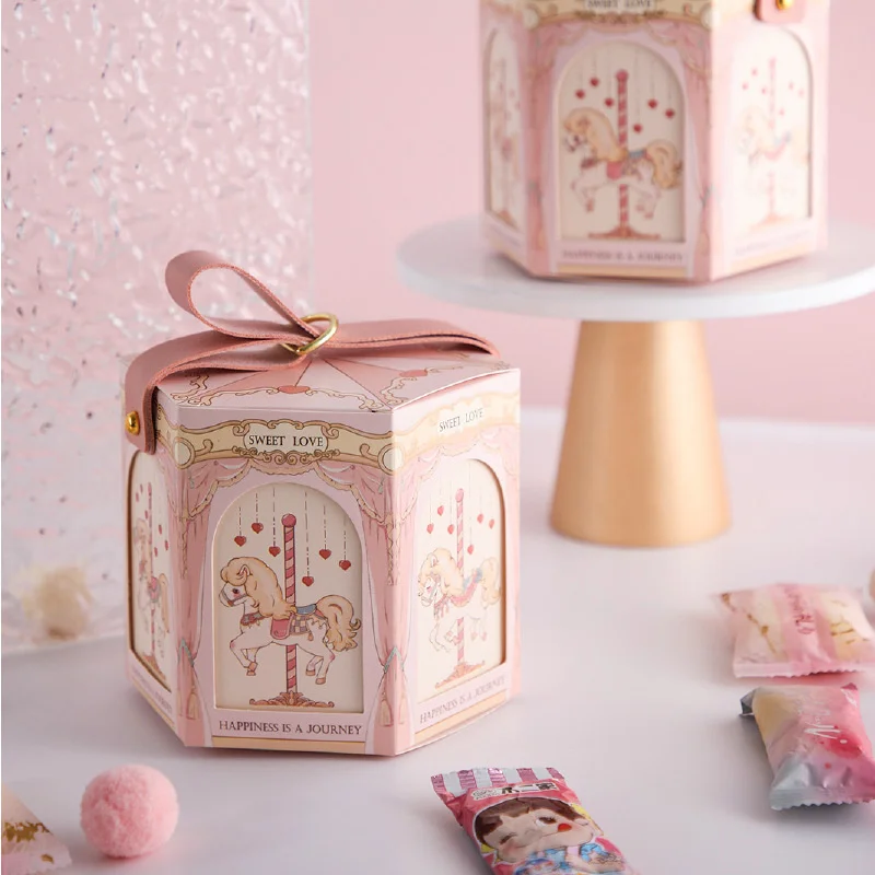 10pcs Gift Box Packaging Baby  - огляд і ціна Food Snacks For Kids Party