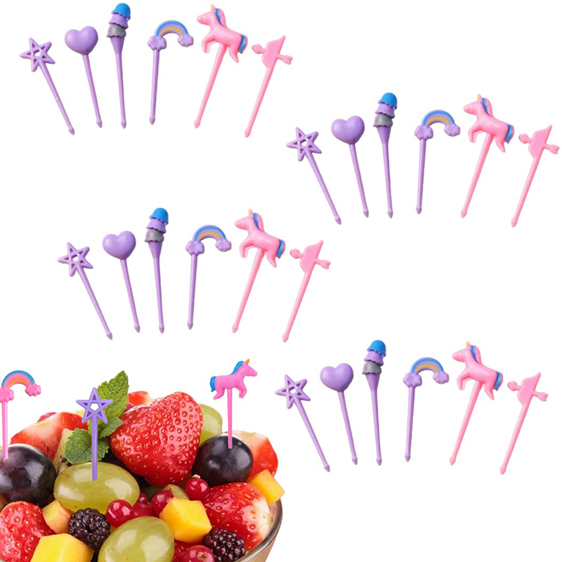 Fruit Forks for Kids Children  - огляд і ціна Food Snacks For Kids Party