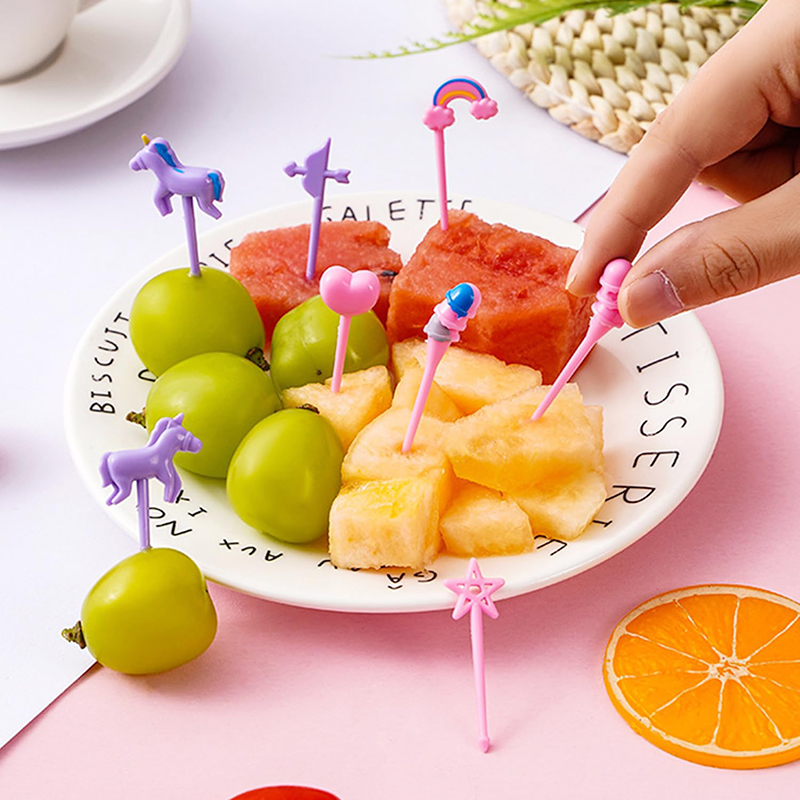 Fruit Forks for Kids Children  - огляд і ціна Food Snacks For Kids Party