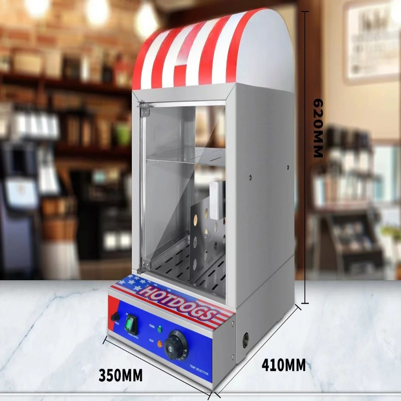 Commercial Automatic Hot Dog B - огляд і ціна Snacks Food Warmer