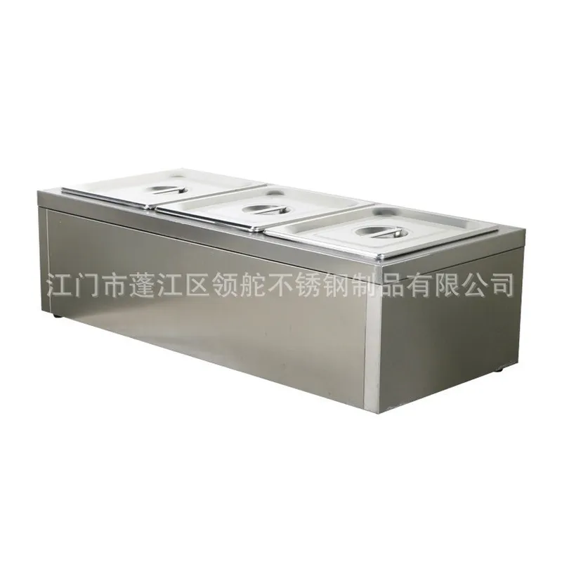 Commercial 3 Plate Electric Fo - огляд і ціна Snacks Food Warmer