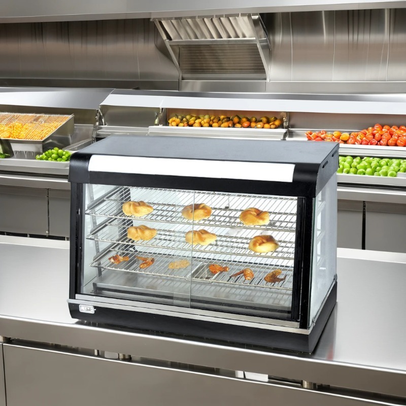 Commercial Glass Food Warmer D - огляд і ціна Snacks Food Warmer